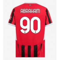 Maglia Calcio AC Milan Tammy Abraham #90 Prima Divisa 2024-25 Manica Corta